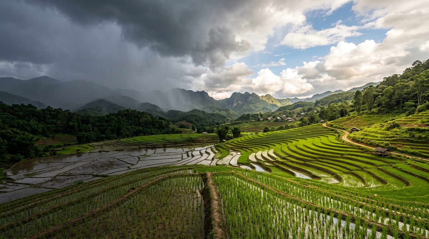 Climate Impact on Rice Farming and Yield Quality